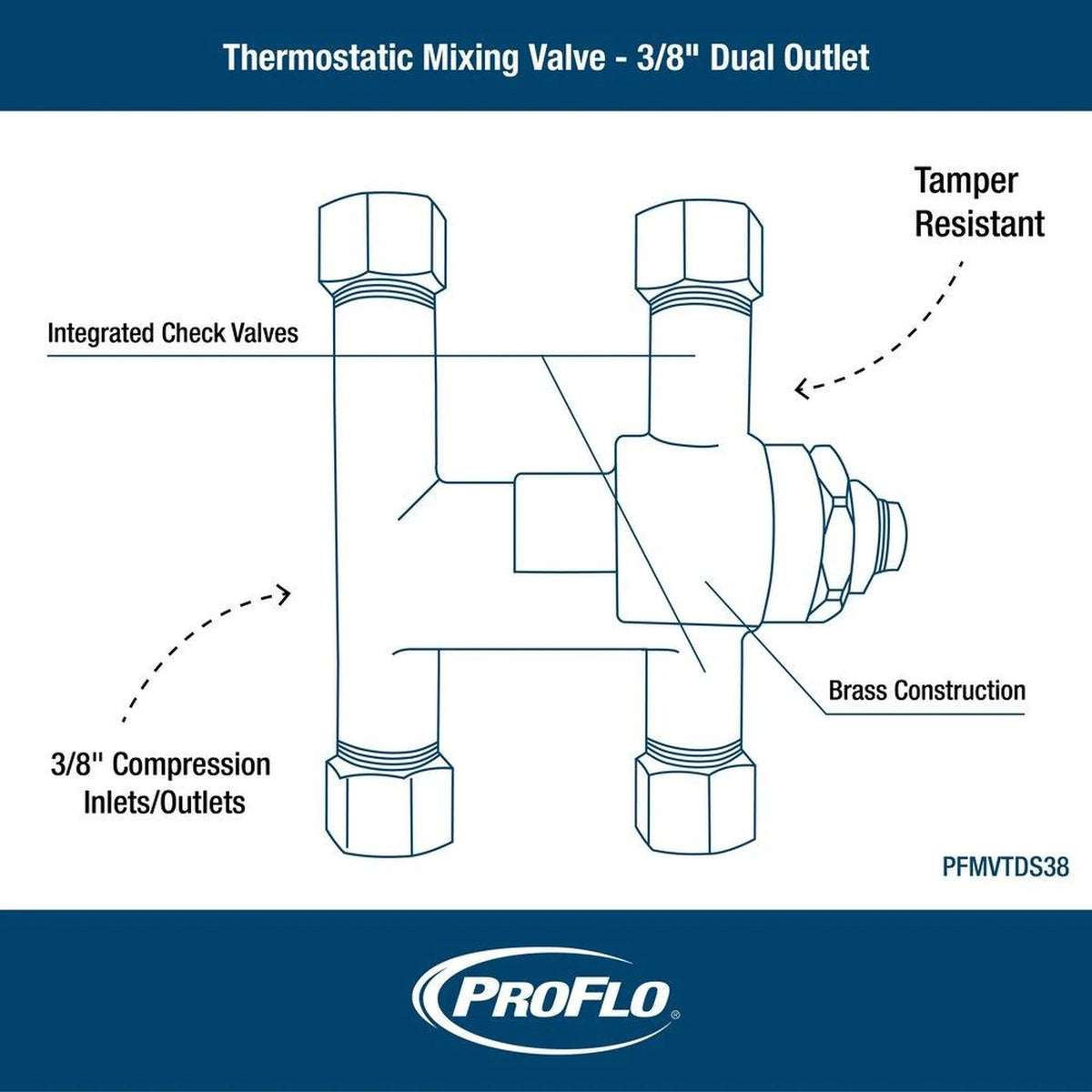 PROFLO PFMVTD38